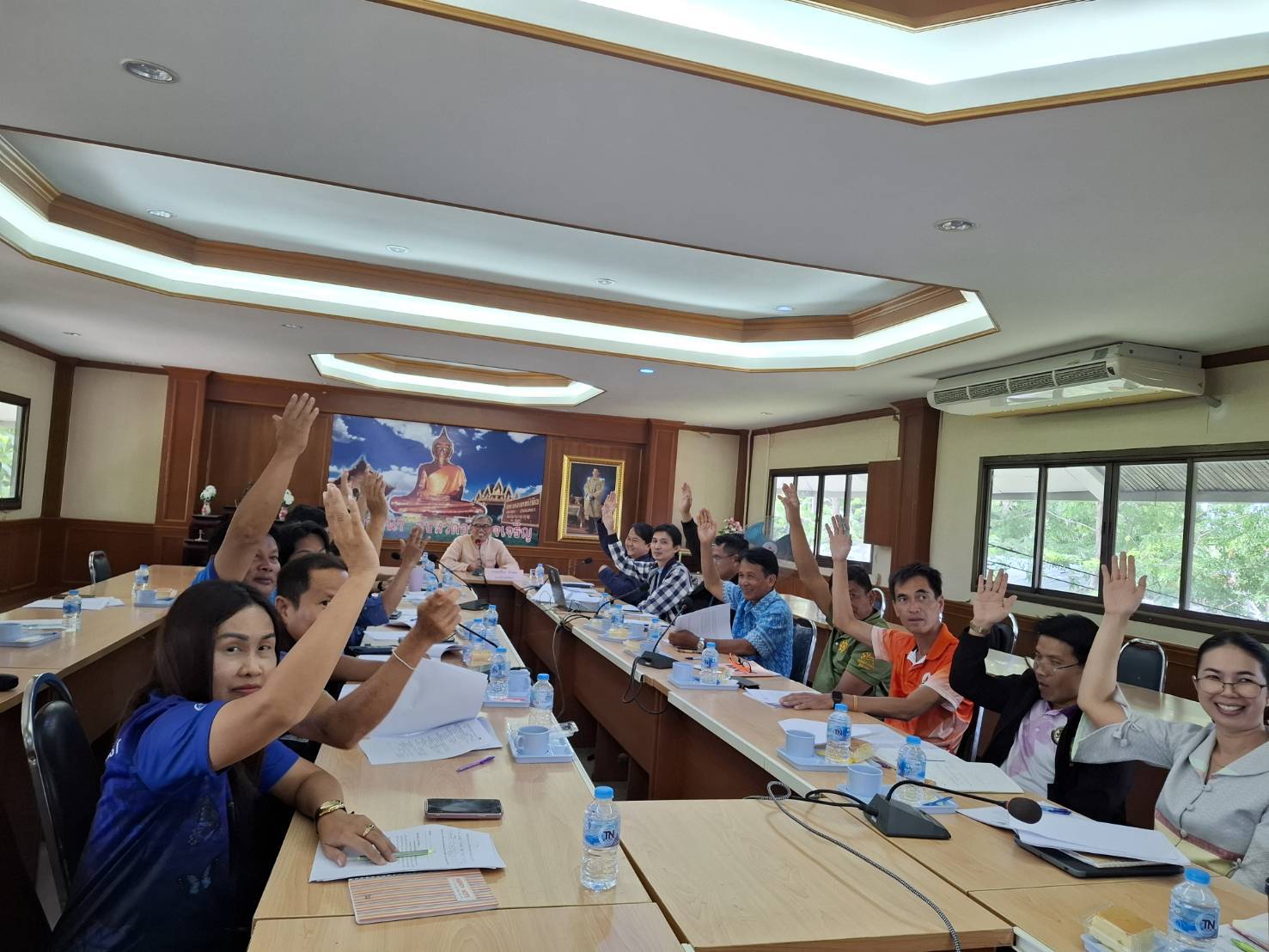 ดำเนินโครงการนำเสนอการจัดเก็บและรับรองคุณภาพการจัดเก็บข้อมูลความจำเป็นพื้นฐาน (จปฐ.)  ประจำปี พ.ศ.  2568